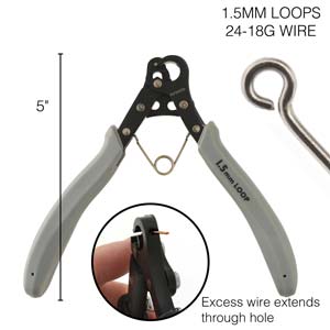 Beadsmith One Step Looper Pliers - 1.5mm Loops
