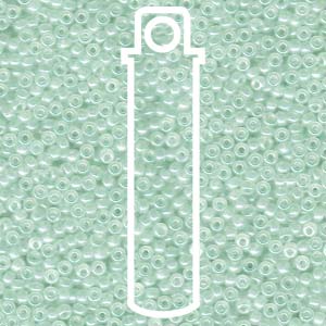 11/0 Miyuki® Round Seed Beads - Seafoam Green Luster - 8.5g Tube