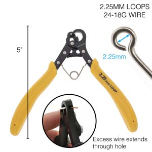 Beadsmith One Step Looper Pliers - 2.25mm Loops