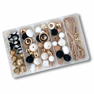 Small DIY Craft Kit - Black & Gold Luxe Moon