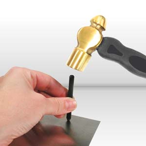 Beadsmith 1lb Brass Ergo Hammer