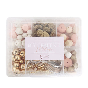 Medium DIY Craft Kit - Peaches, Cream & Gold