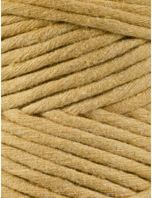 Bobbiny Single Twist Macrame Cord - 3mm - Mustard