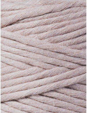 Bobbiny Single Twist Macrame Cord - 3mm - Pearl