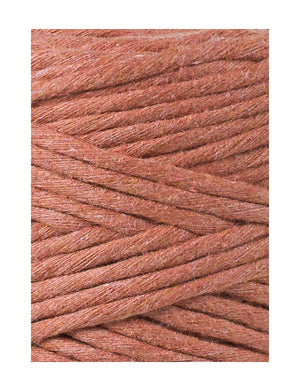 Bobbiny Single Twist Macrame Cord - 3mm - Terracotta