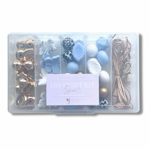 Small DIY Craft Kit - Butterfly Garden (Blue & Gold)