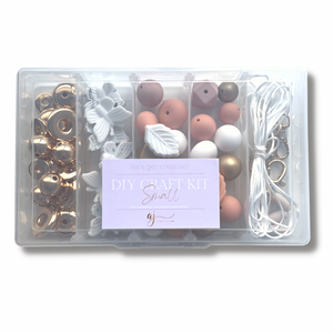 Small DIY Craft Kit - Butterfly Garden (Peach & Gold)