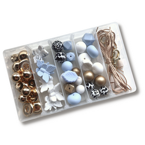 Small DIY Craft Kit - Butterfly Garden (Blue & Gold)