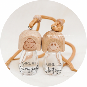 Hanging Girl Diffuser Bottle - 8ml capacity - Each