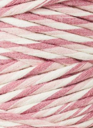 Bobbiny Baby Single Twist Macrame Cord - 1.5mm - Magic Pink