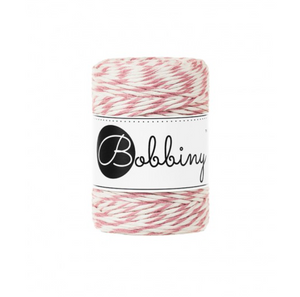 Bobbiny Baby Single Twist Macrame Cord - 1.5mm - Magic Pink