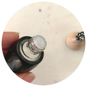 Hanging Bullet Diffuser Bottle - Black - Each