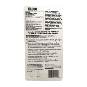 E6000 Glue Adhesive with Precision Tips - 40.2g - Each