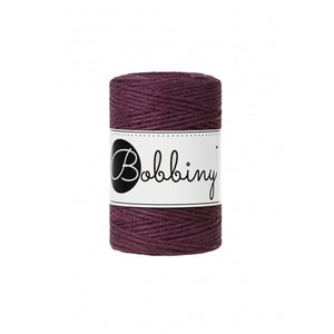 Bobbiny Baby Single Twist Macrame Cord - 1.5mm - Blackberry