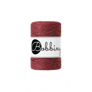 Bobbiny Baby Single Twist Macrame Cord (LIMITED EDITION) - 1.5mm - Golden Wild Rose