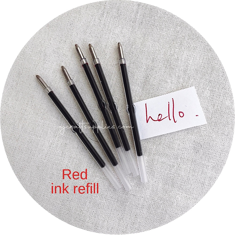 Ink Refill (for Beadable Pens) - Red - Each