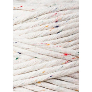 Bobbiny Single Twist Macrame Cord - 3mm - Rainbow Dust