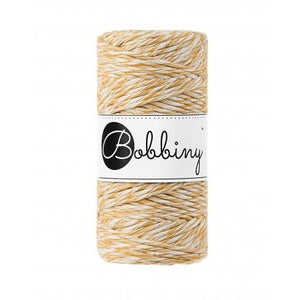 Bobbiny Single Twist Macrame Cord - 3mm - Sunflower