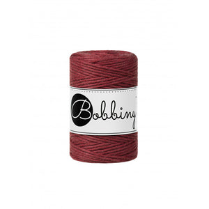 Bobbiny Baby Single Twist Macrame Cord - 1.5mm - Wild Rose