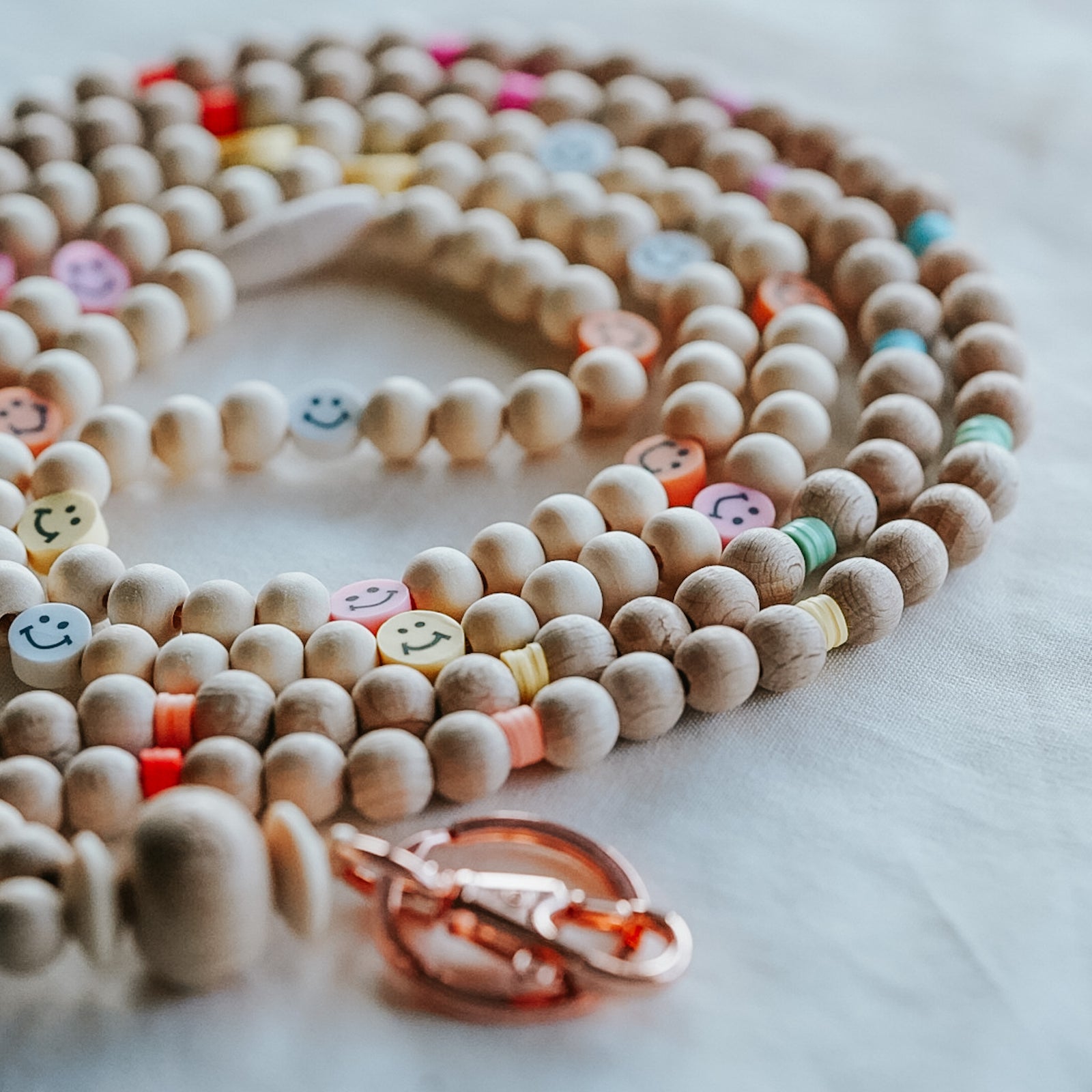 Making Polymer Clay Beads / necklaces / lanyard / teacher lanyard 