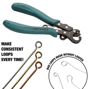 Beadsmith One Step Big Looper Pliers - 3mm Loops