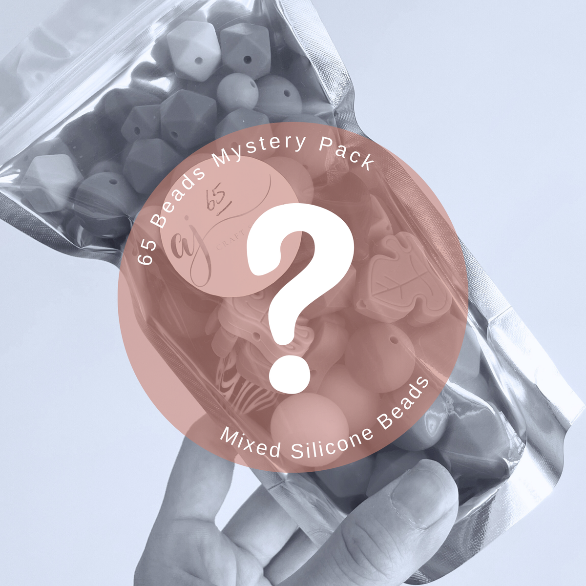 65 Beads - Silicone Beads Mystery Pack