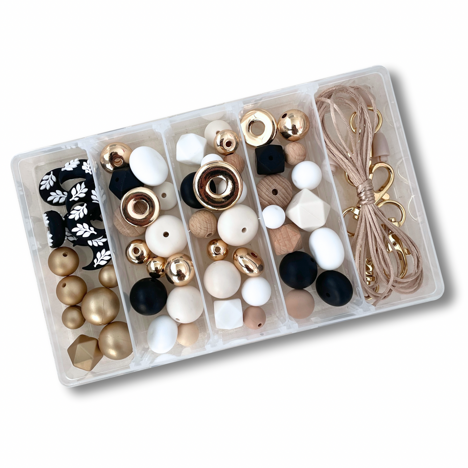 Small DIY Craft Kit - Black & Gold Luxe Moon