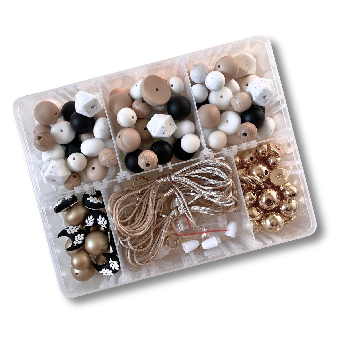 Medium DIY Craft Kit - Black & Gold Luxe Moon