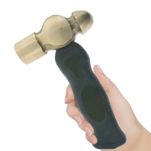 Beadsmith 1lb Brass Ergo Hammer