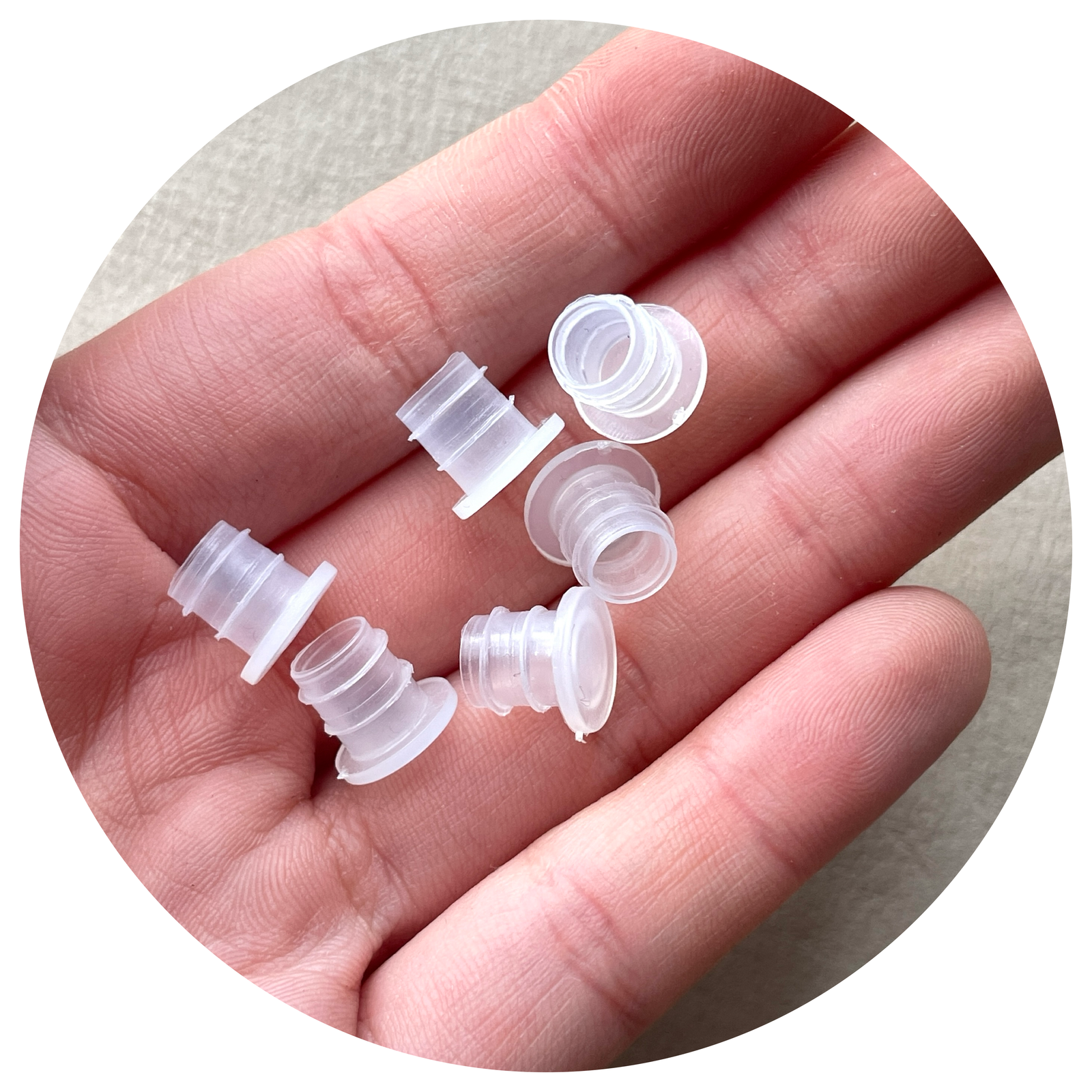 Plastic Stoppers (for Hanging Bullet Diffusers) - 5 or 10pcs