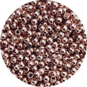 8mm Round Acrylic Beads (Large Hole) - CHOOSE YOUR COLOUR - 5 Beads