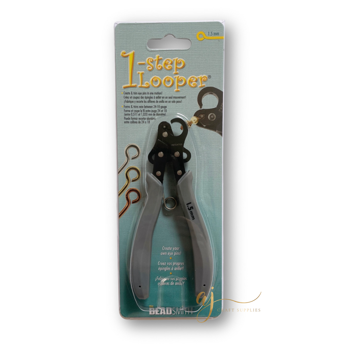 Beadsmith One Step Looper Pliers - 1.5mm Loops