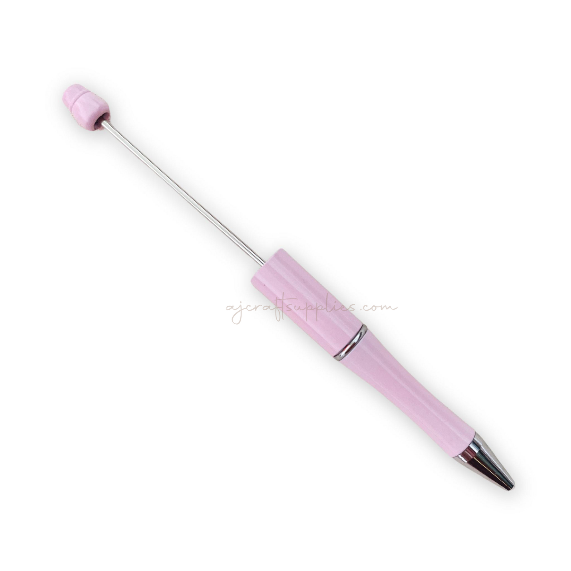 Beadable Pen Blanks - Blush Pink - Each