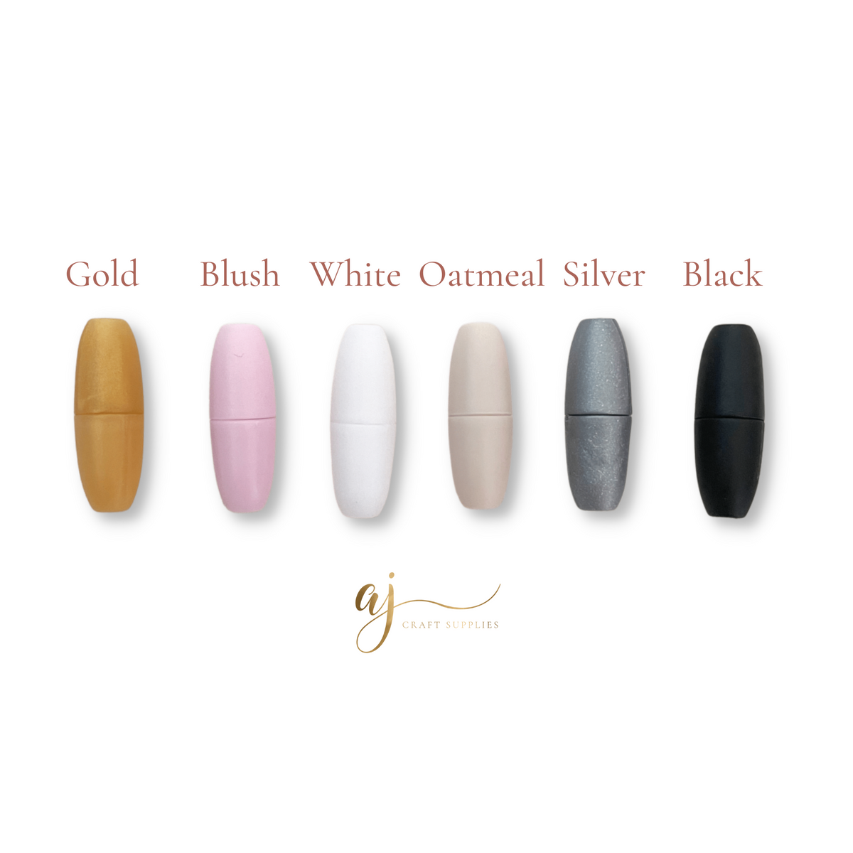 Safety Pop/Breakaway Clasps - Choose Your Colour - 5 sets