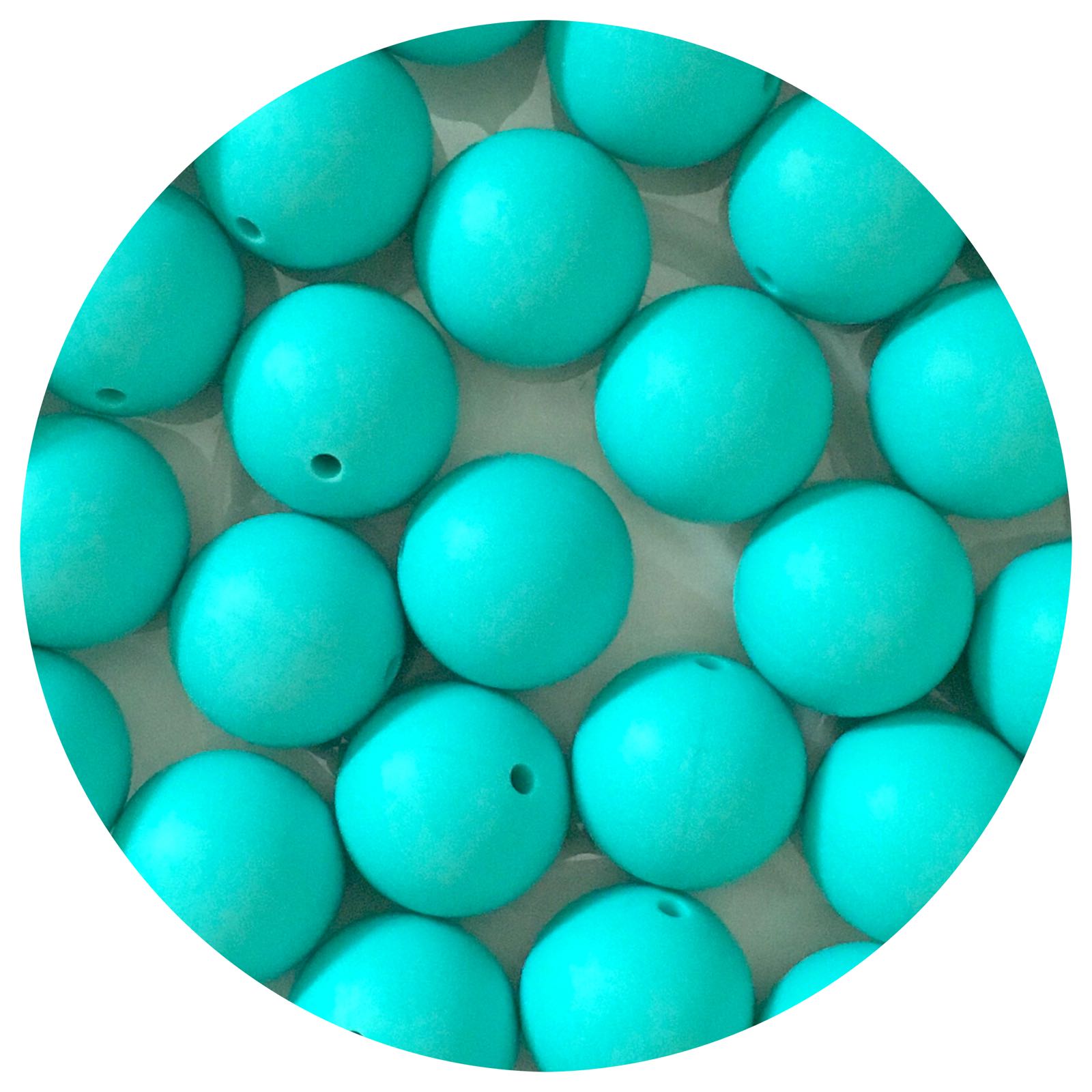 Turquoise - 19mm round - 5 Beads