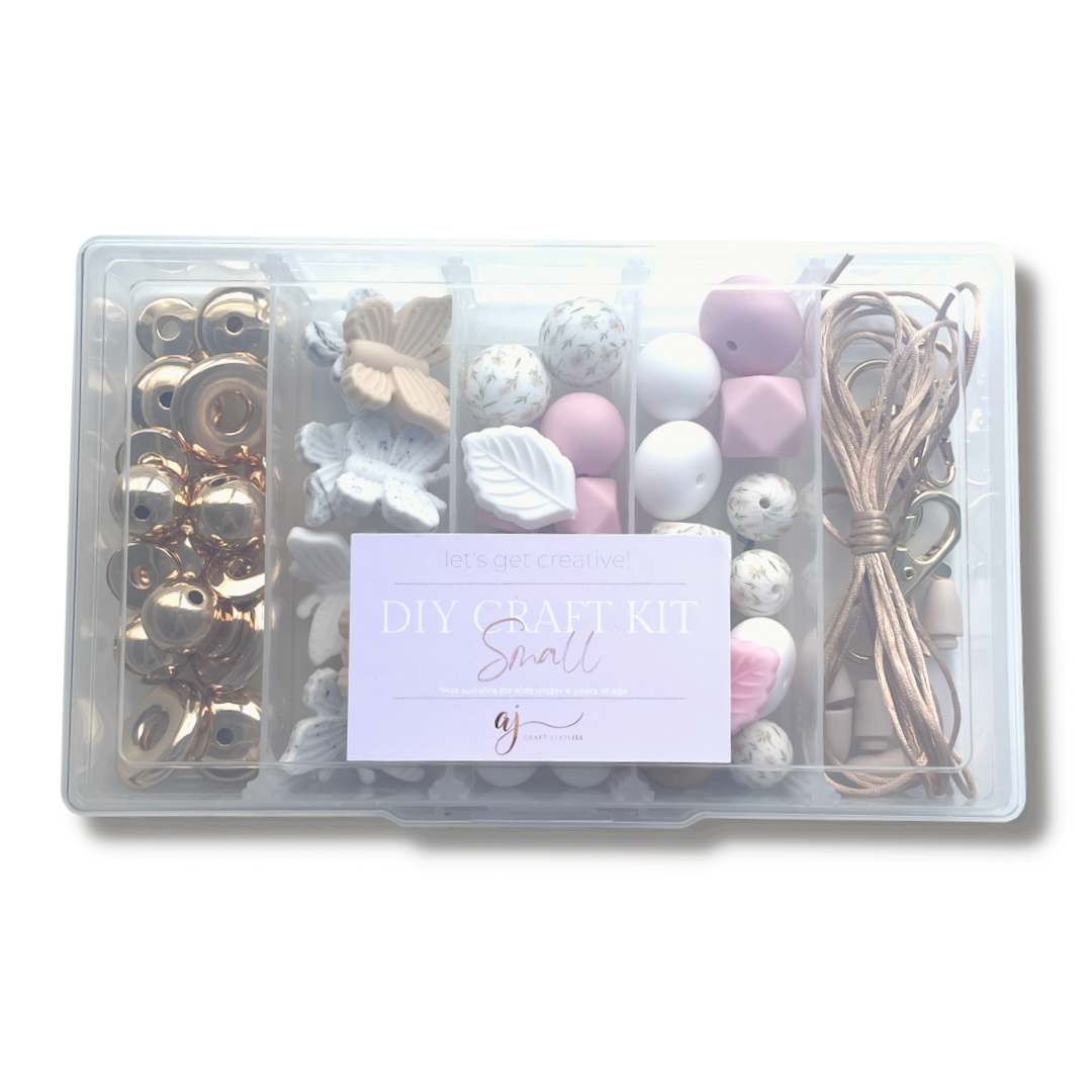 Small DIY Craft Kit - Butterfly Garden (Pink Daisy)