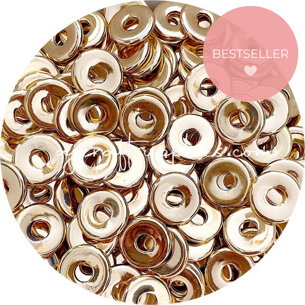 16mm Rose Gold Beads Wholesale Silicone Wood Beads Australia