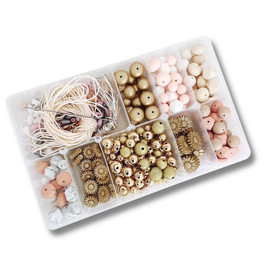 Deluxe DIY Craft Kit - Peaches, Cream & Gold