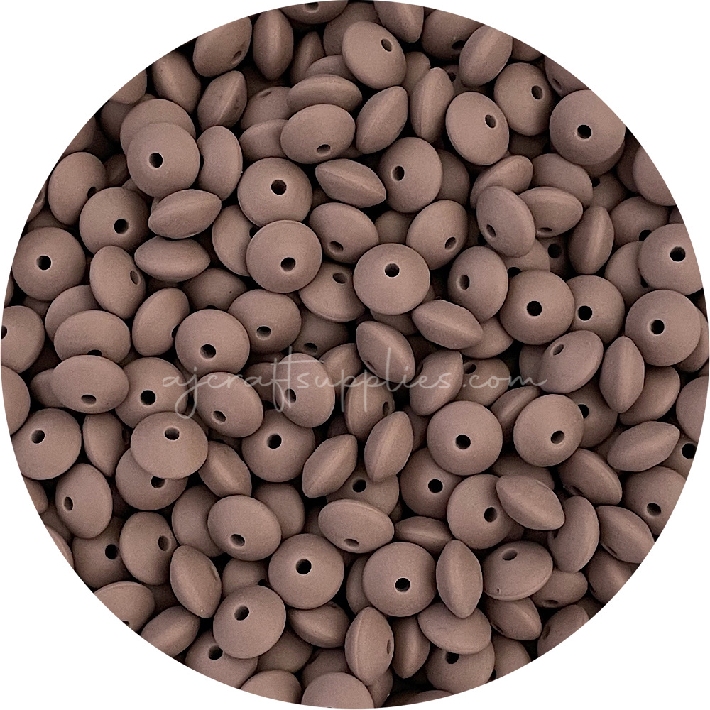 Mocha - 12mm Mini Saucer - Each