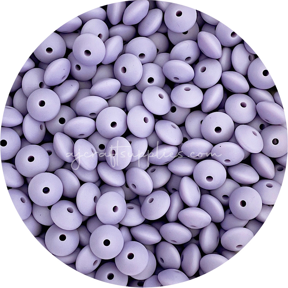 Taro Purple - 12mm Mini Saucer - Each