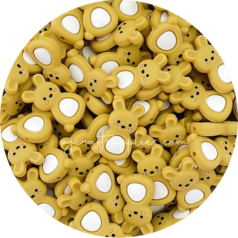 Little Bunny Rabbit - CHOOSE YOUR COLOUR - 2 beads