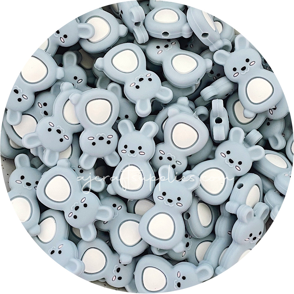 Little Bunny Rabbit - CHOOSE YOUR COLOUR - 2 beads