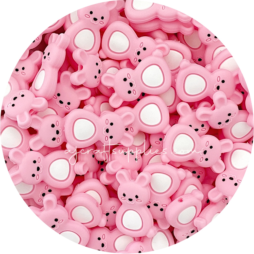 Little Bunny Rabbit - CHOOSE YOUR COLOUR - 2 beads