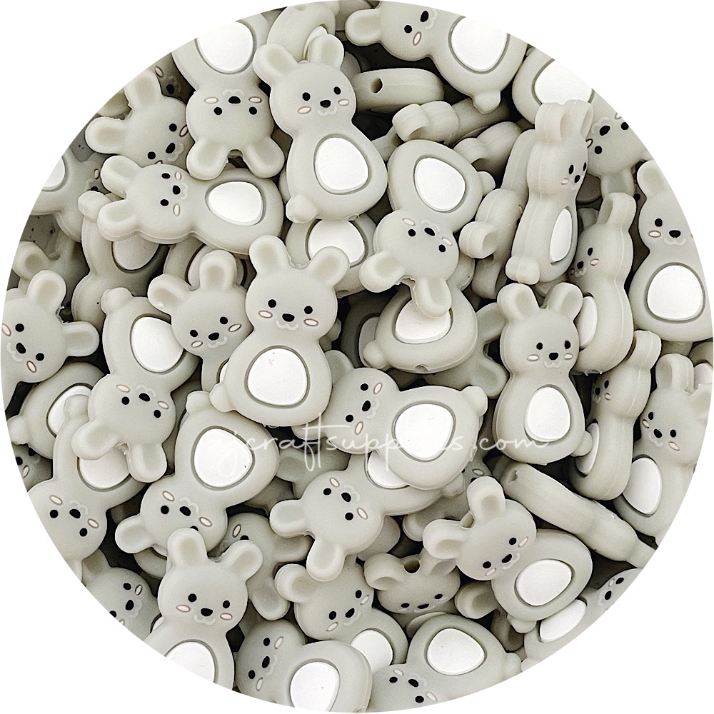 Little Bunny Rabbit - CHOOSE YOUR COLOUR - 2 beads