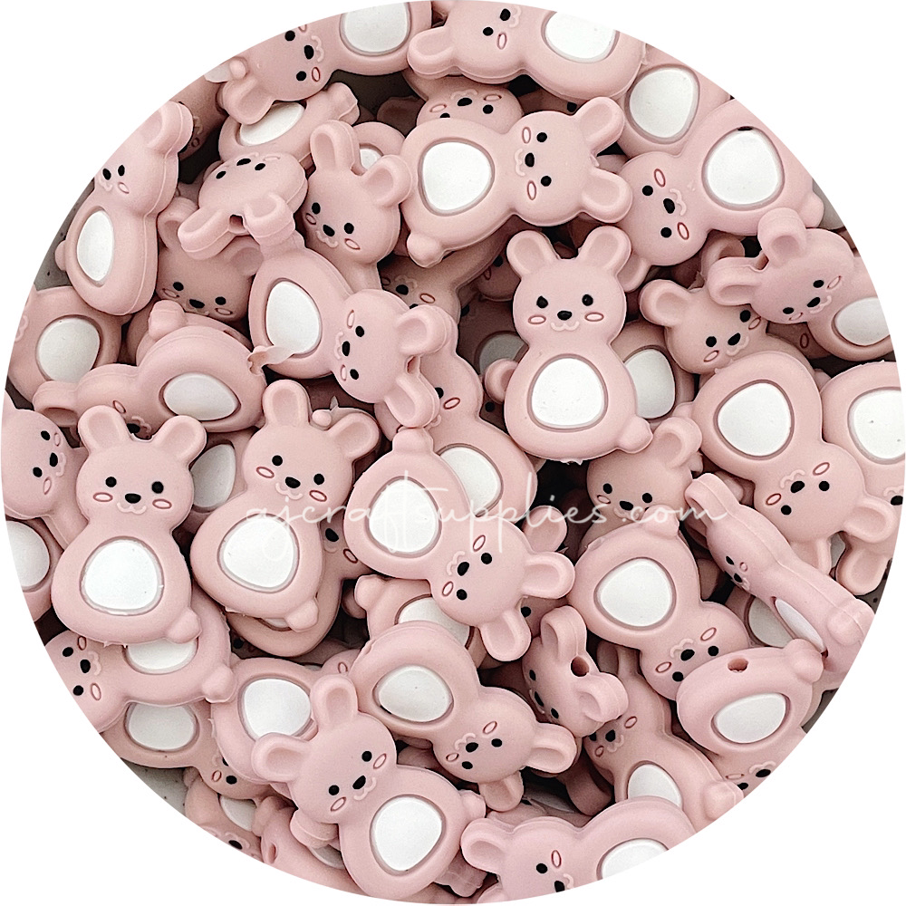 Little Bunny Rabbit - CHOOSE YOUR COLOUR - 2 beads