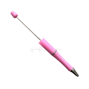 Beadable Pen Blanks - Bubblegum Pink - Each