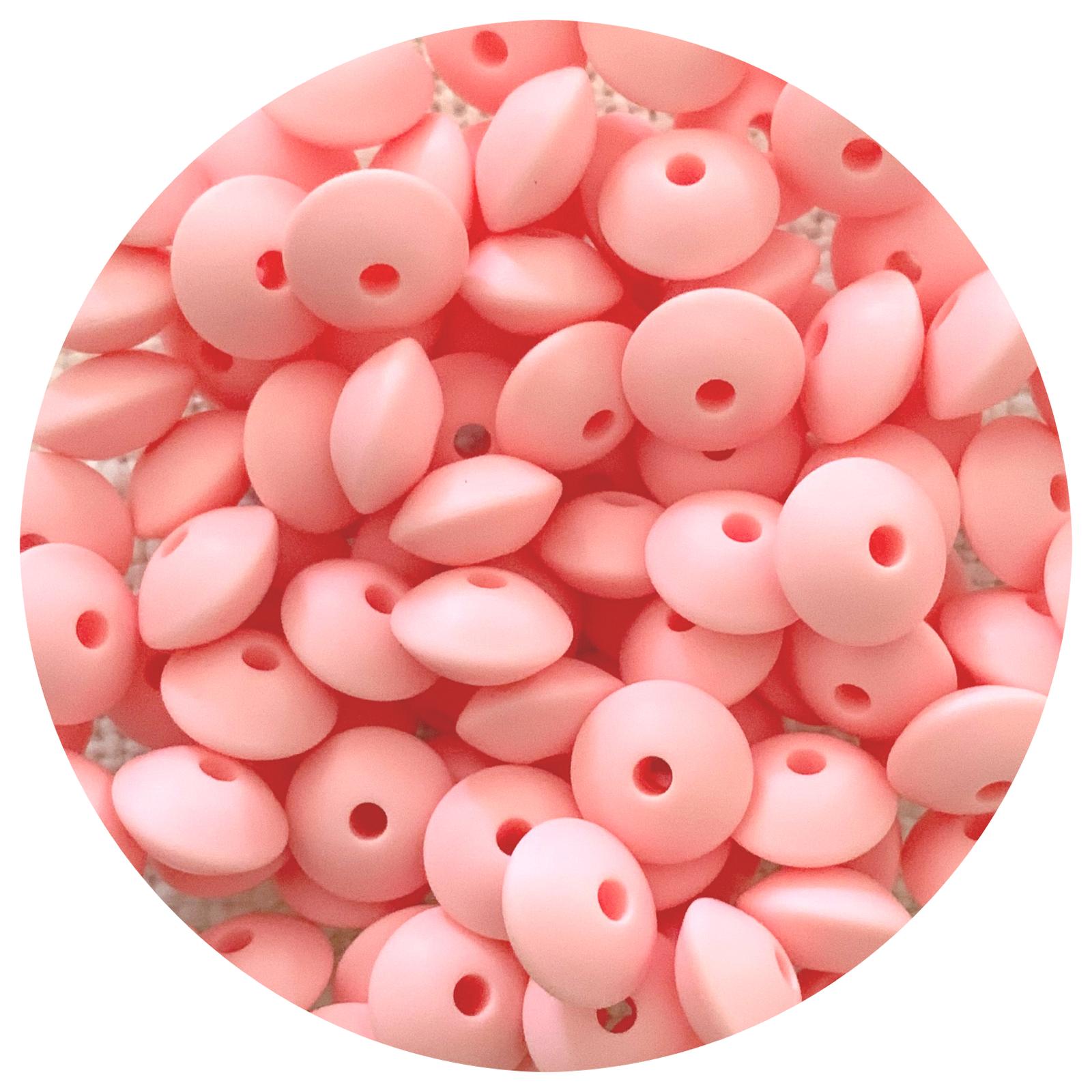 Candy Pink - 12mm Mini Saucer - Each