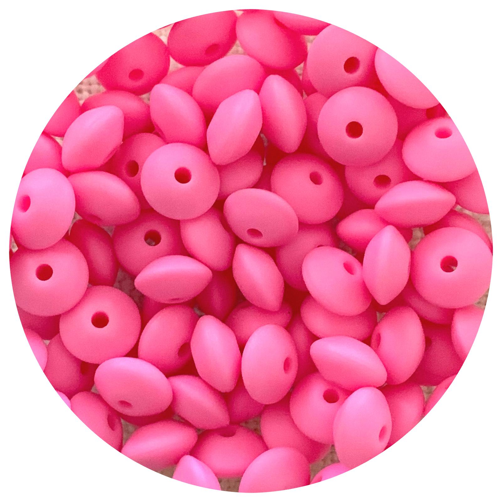 Bubblegum Pink - 12mm Mini Saucer - Each
