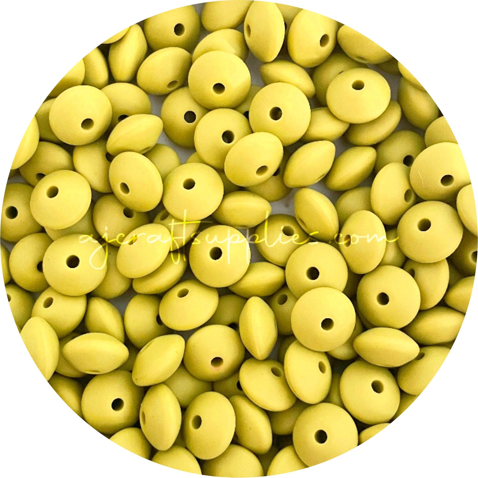 Pistachio - 12mm Mini Saucer - Each