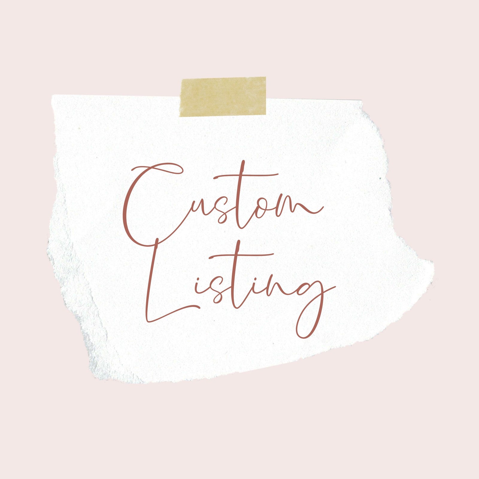 Custom Order - Sarah Matthews IG